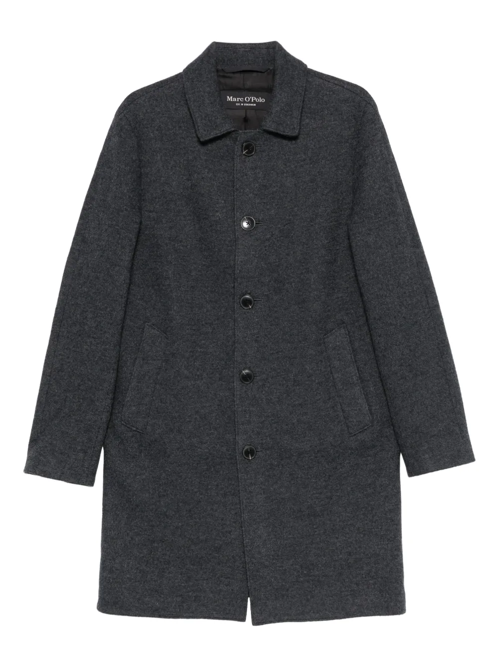 Marc O'Polo button pocket coat | Grey | Image 1