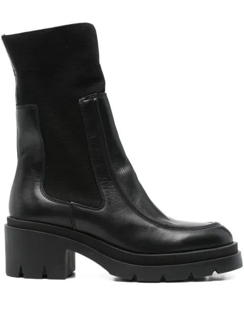 Marc O'Polo 70mm elastic-panel block-heel boots