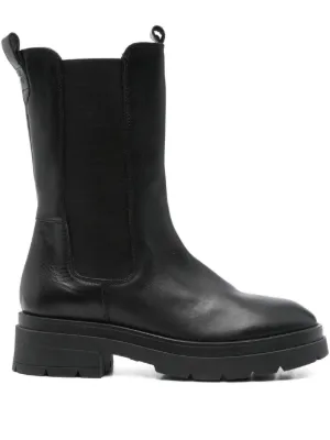 Furla Attitude Leather mid-calf Boots | Black | FARFETCH