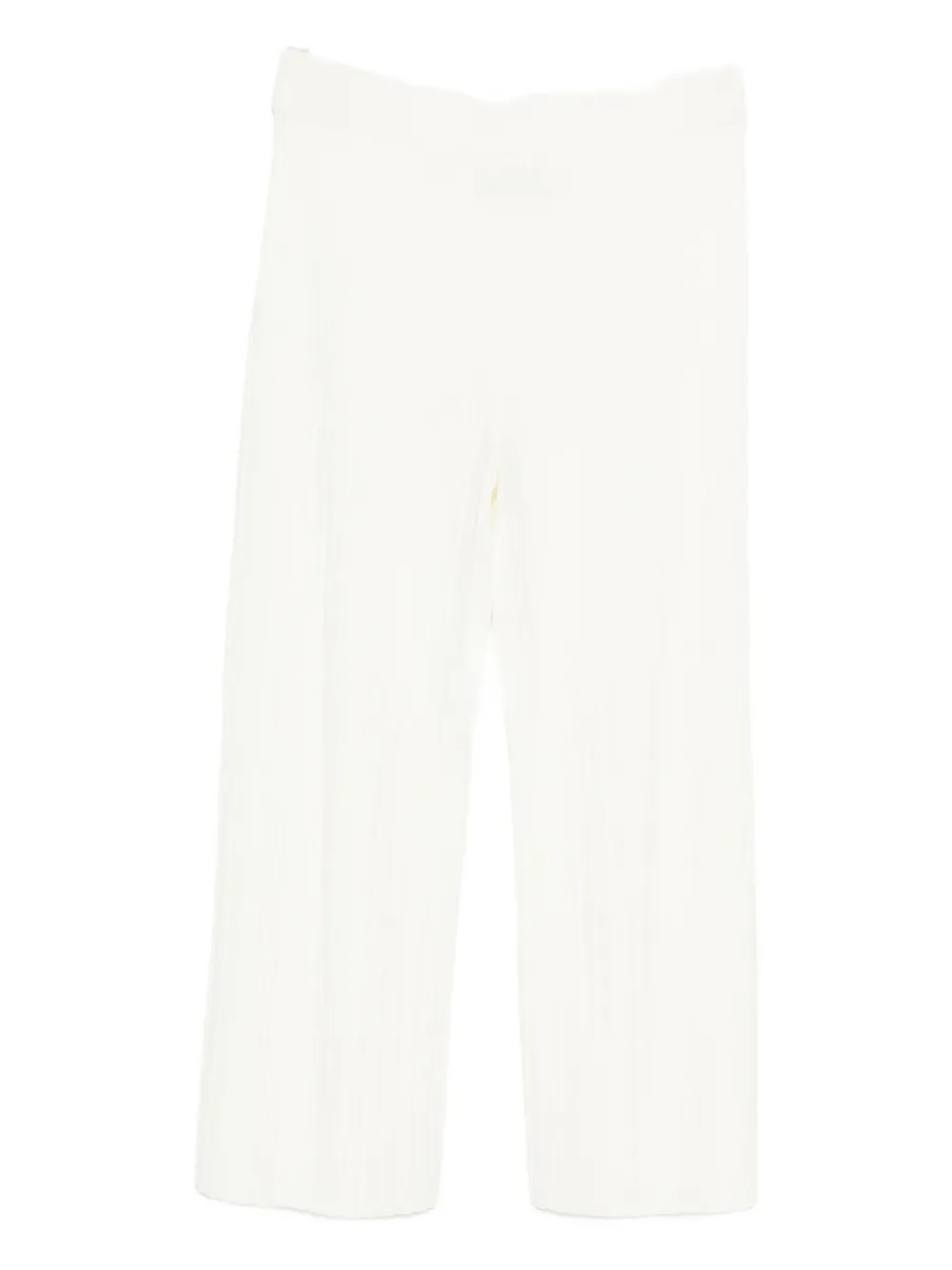 Marc O'Polo Broek met wijde pijpen - Wit
