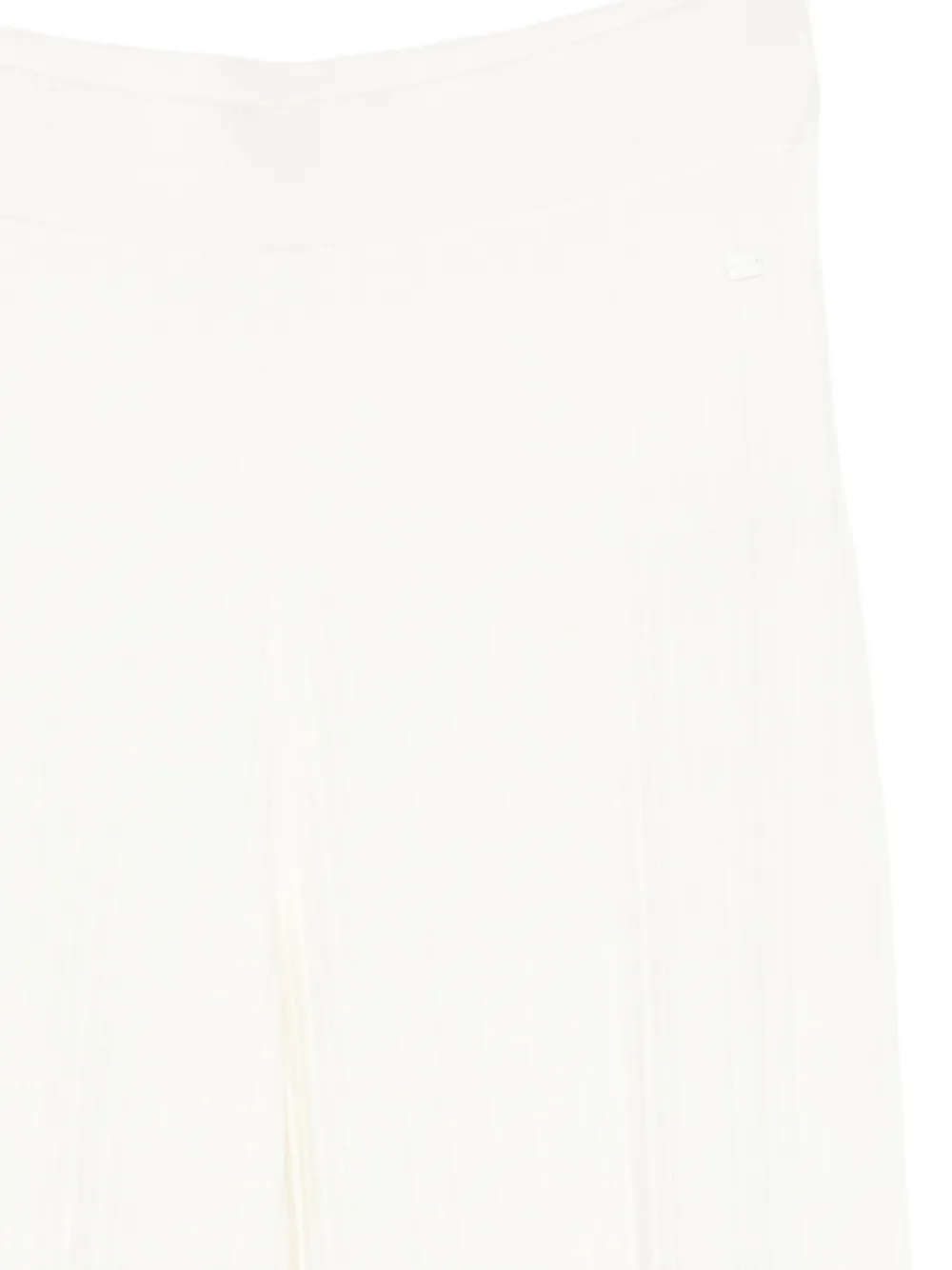 Marc O'Polo Broek met wijde pijpen Wit