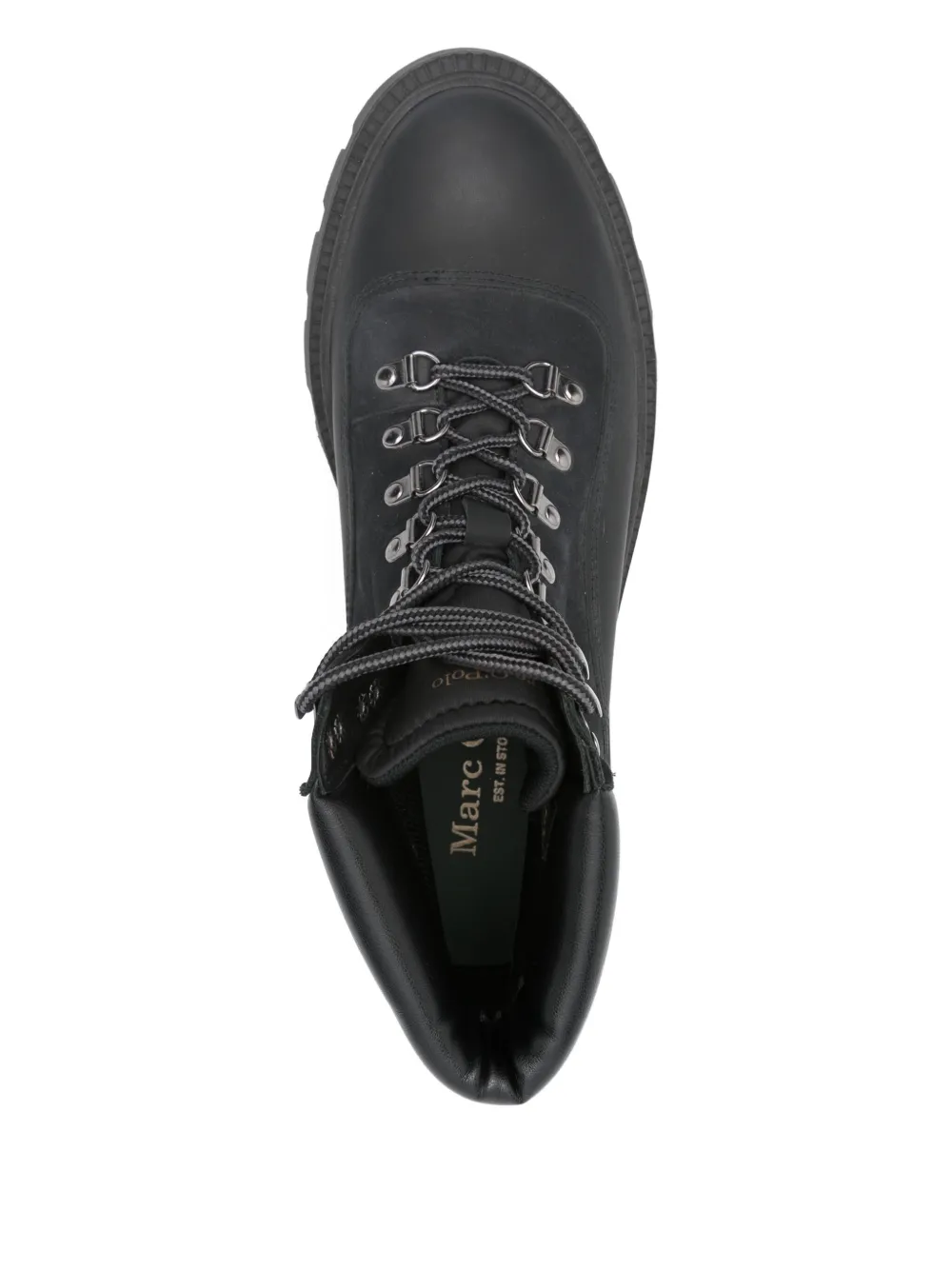 Marc O'Polo lace-up chunky-sole boots Black