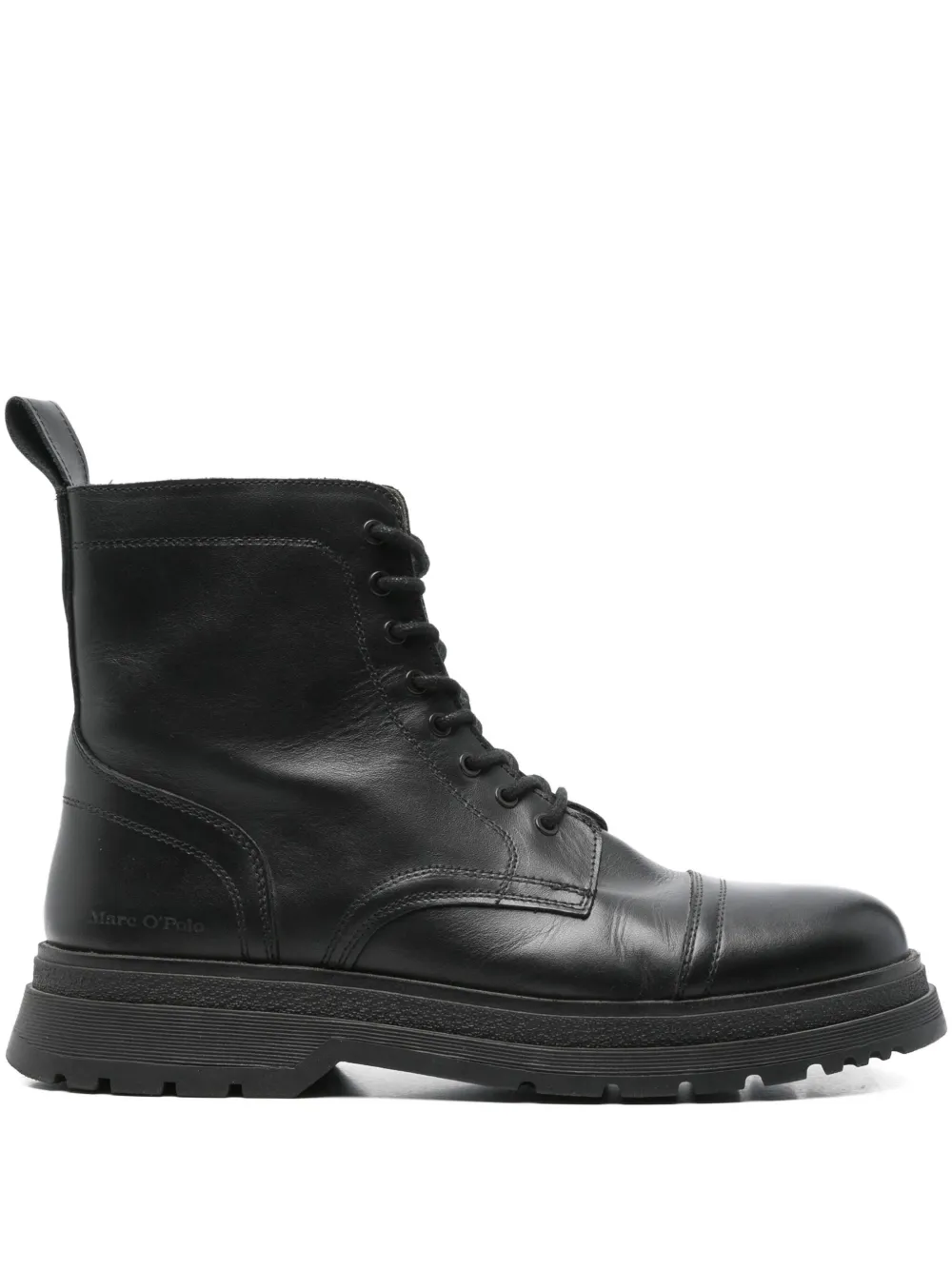 Marc O'Polo lace-up boots Black