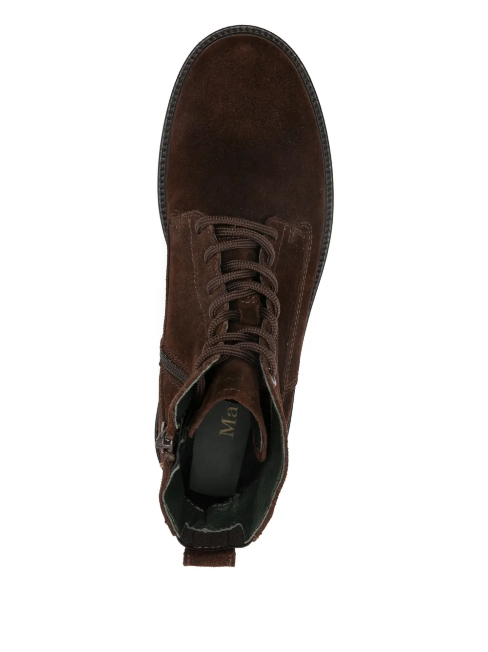 Marc O'Polo Rony veterlaarzen met rits Zwart