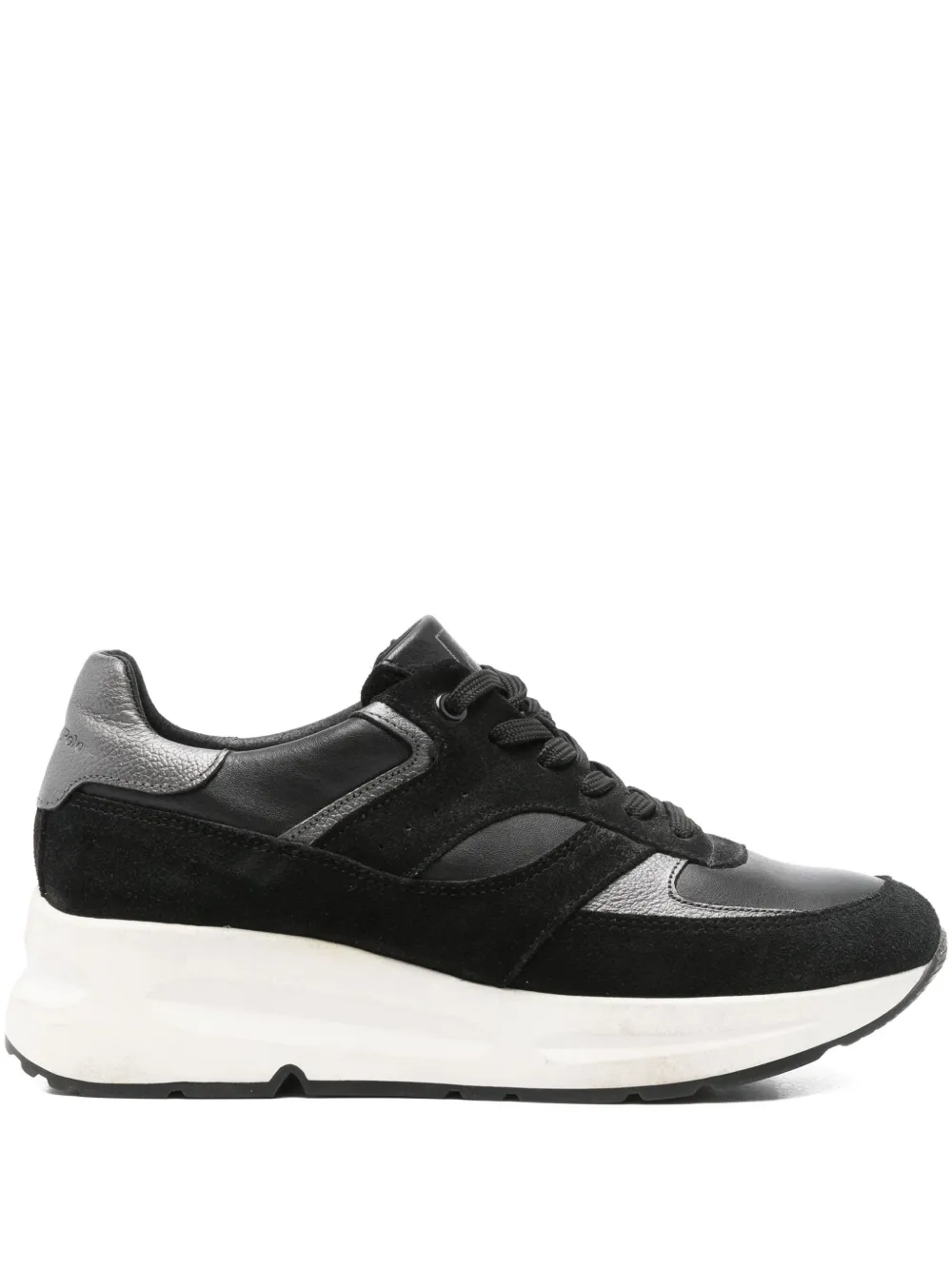 Marc O'Polo leather trainers Black