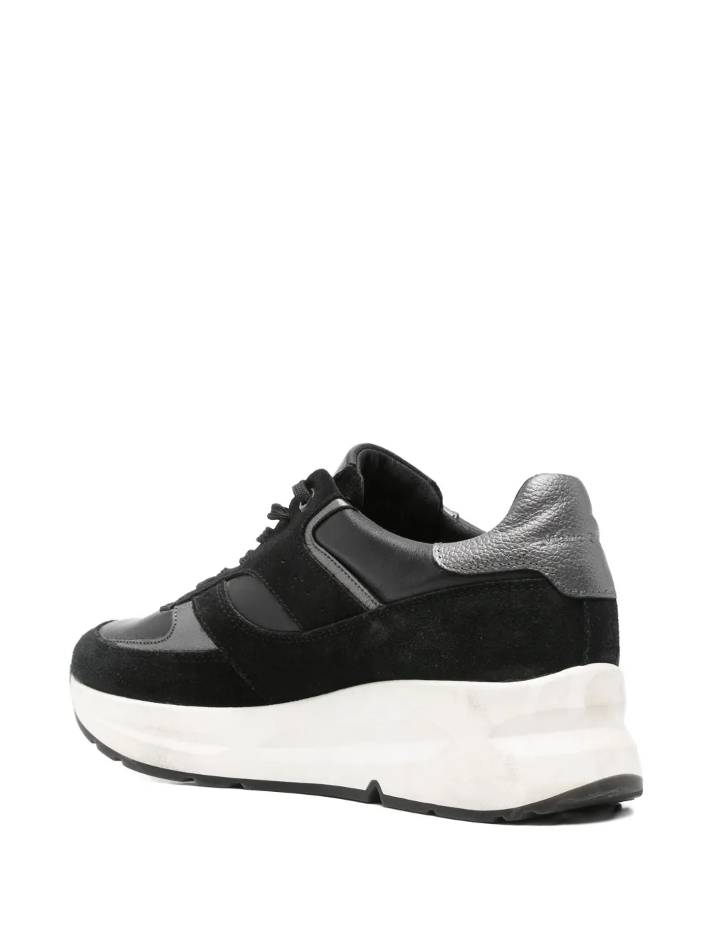 Marc O'Polo leather trainers Black