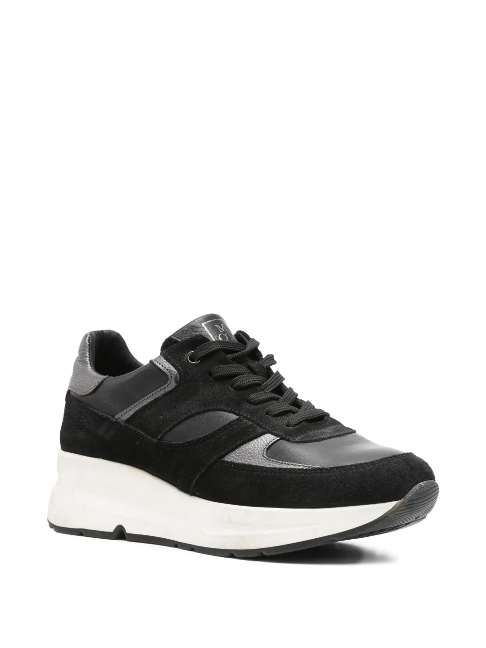 Marc O'Polo leather trainers Black