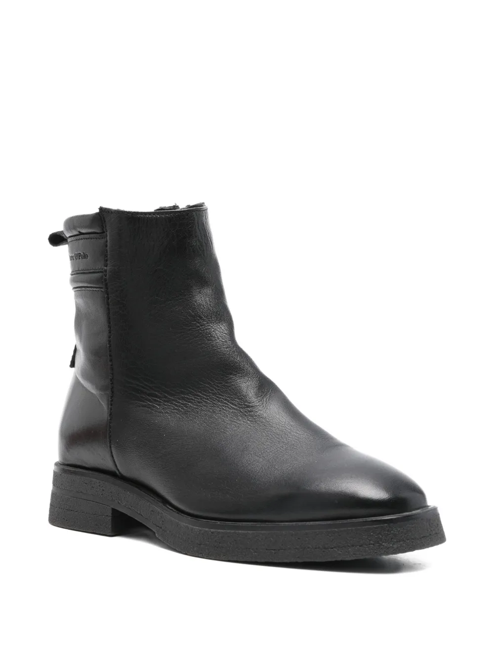 Marc O'Polo zip-detail ankle boots Black