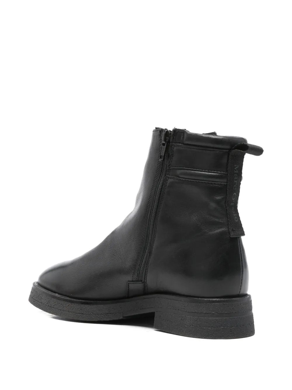 Marc O'Polo zip-detail ankle boots Black