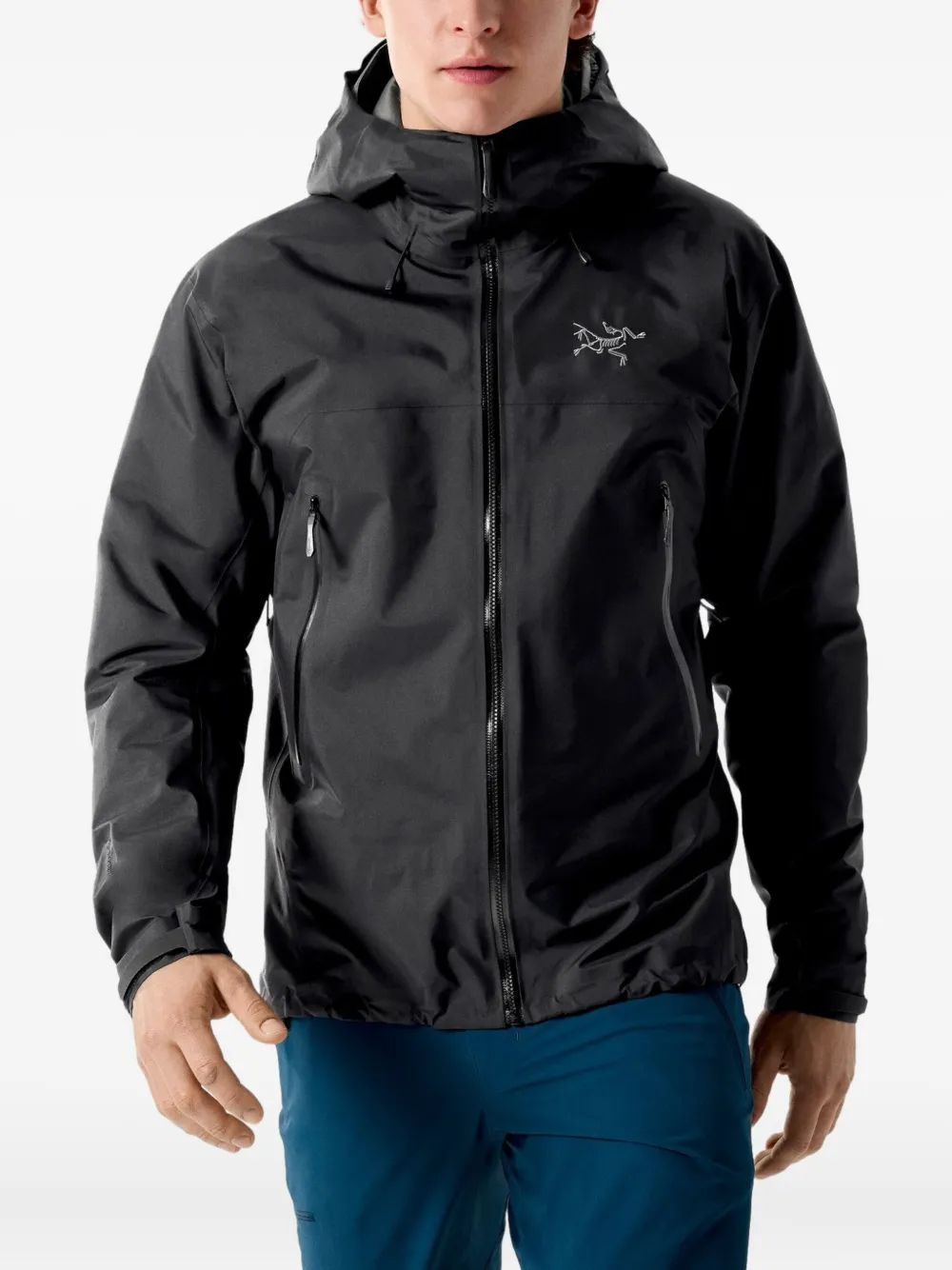 Arc'teryx Beta Sl Hooded Jacket In Black