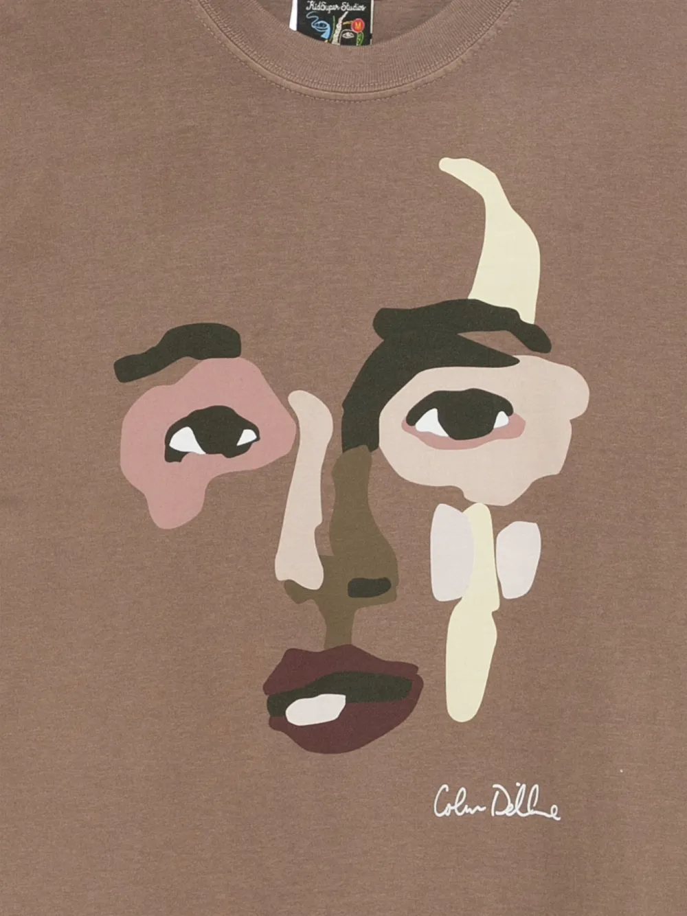 KidSuper Shaped Face T-shirt Bruin