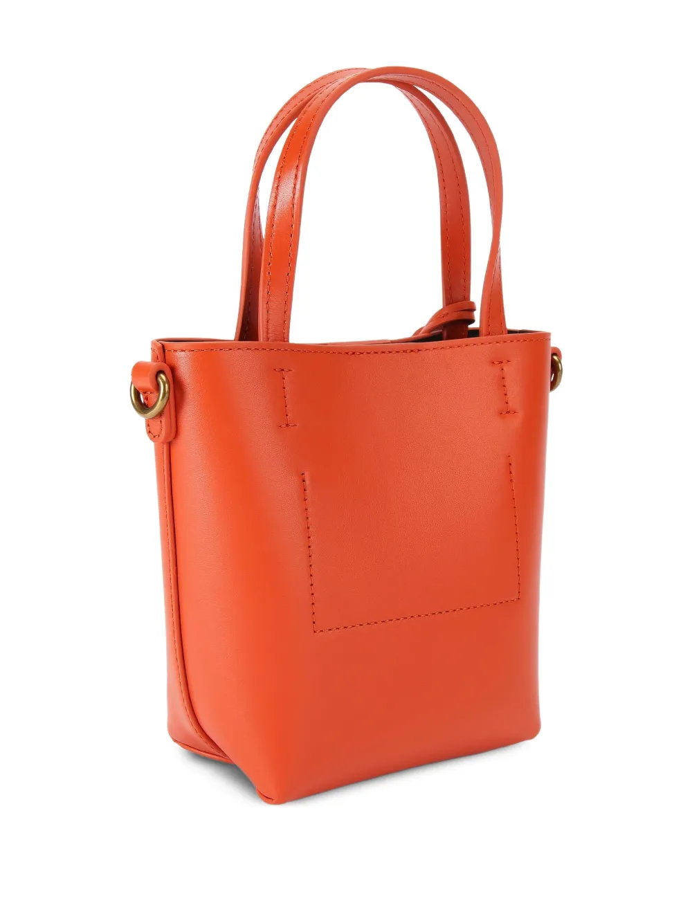 Kurt Geiger Eagle-embellished Mini Bag In Orange
