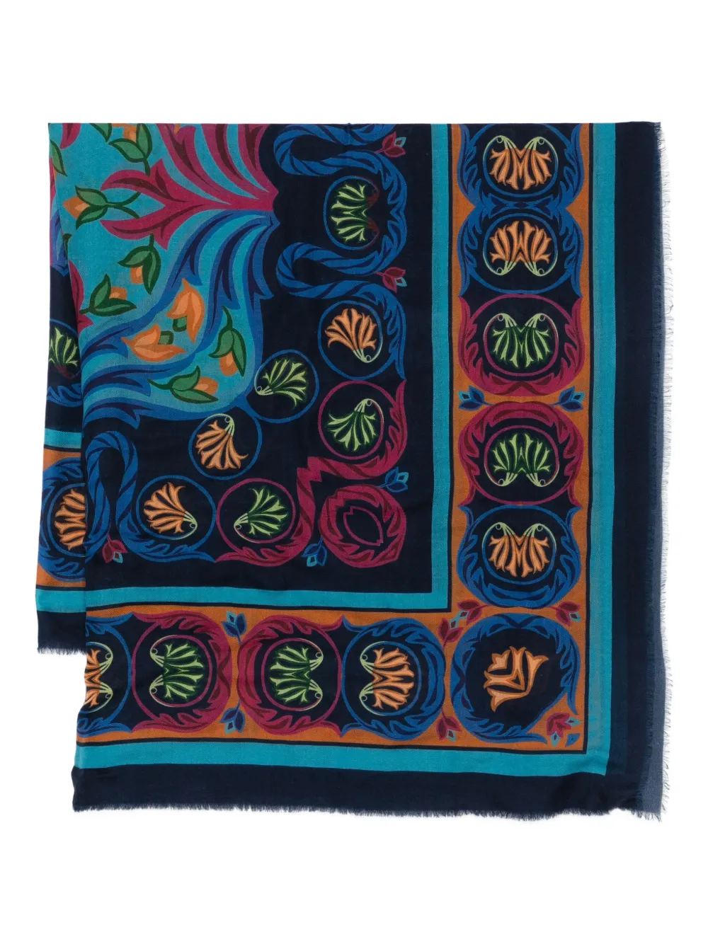 ETRO paisley-pattern scarf | Blue | Image 1