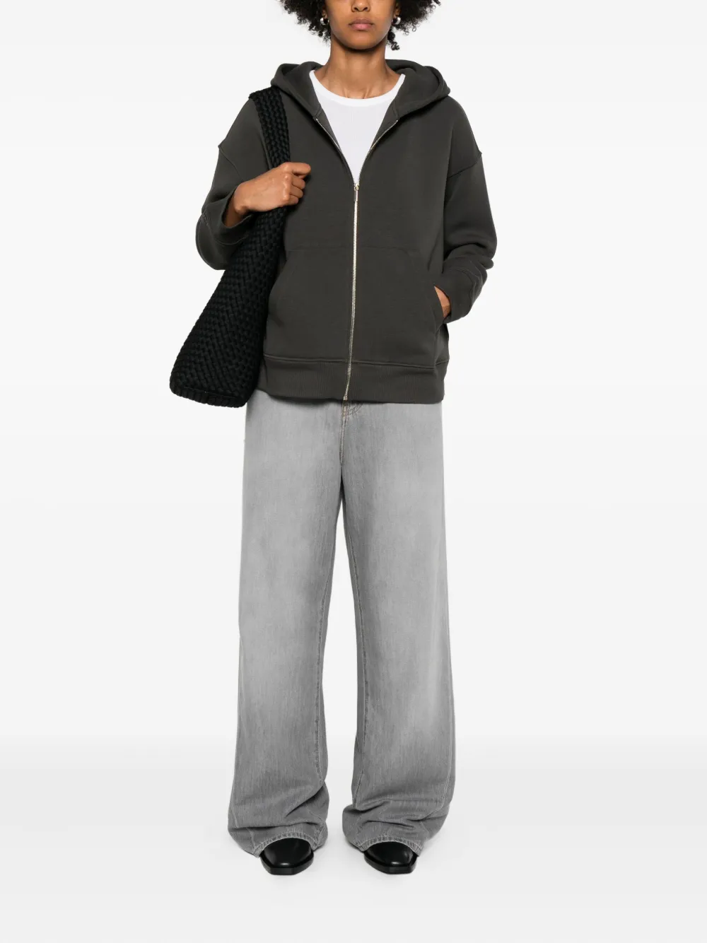 'S Max Mara zip-up hoodie - Grijs