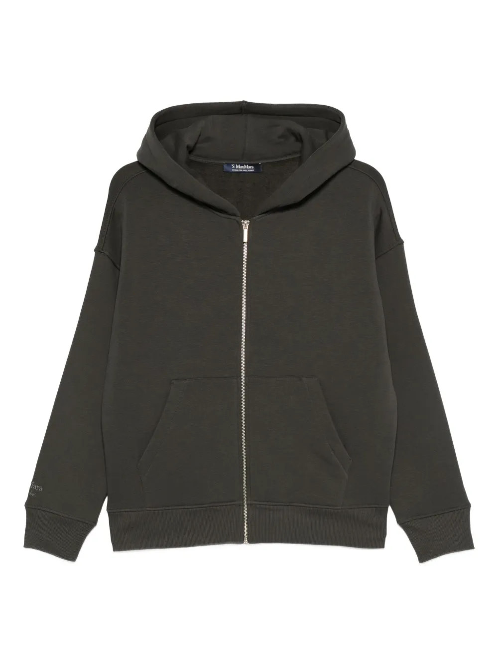 'S Max Mara zip-up hoodie | Grey | Image 1