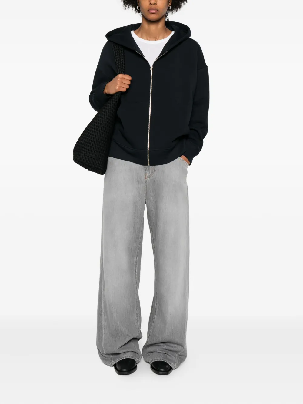 'S Max Mara Hoodie met rits - Blauw