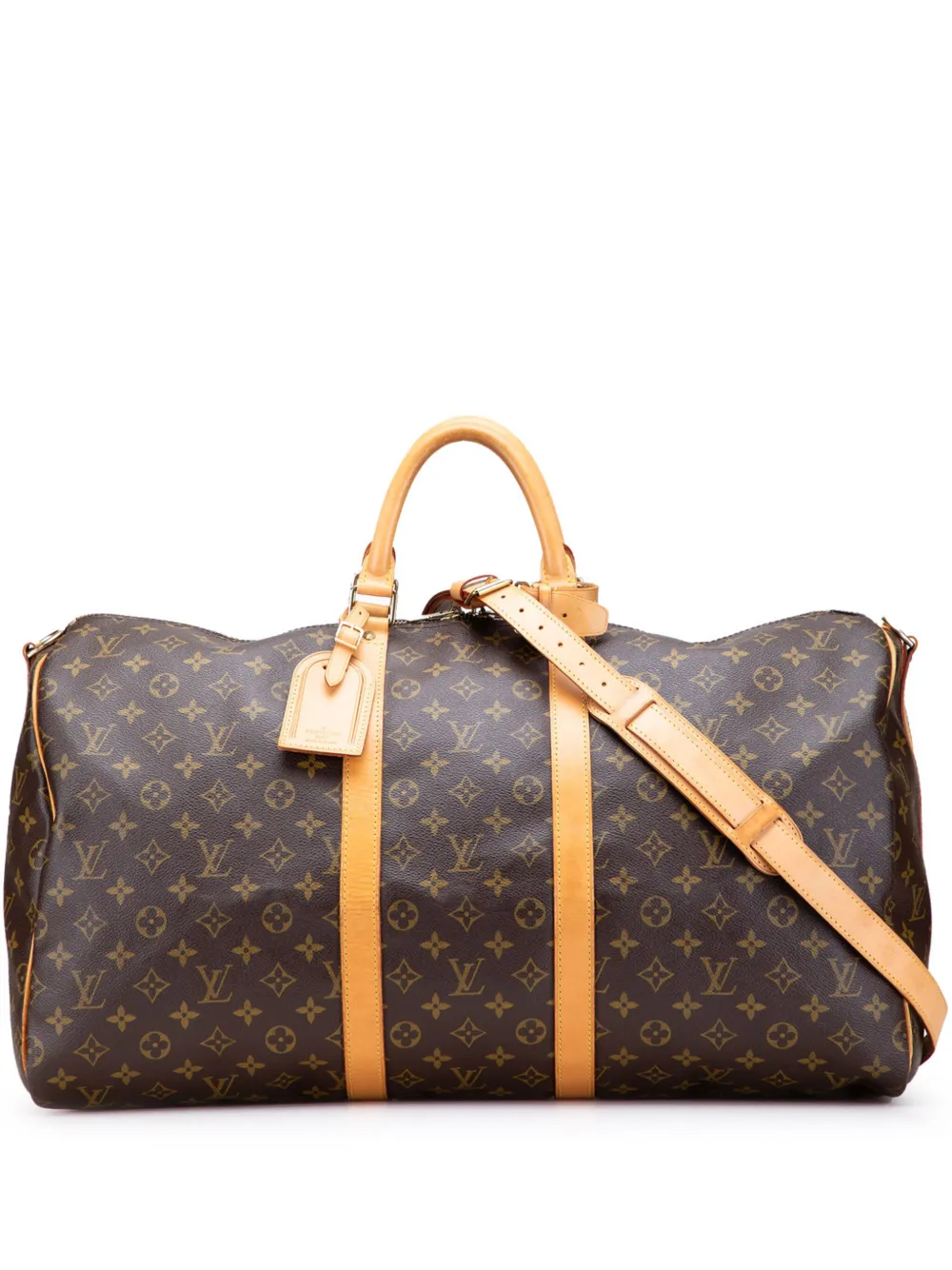 Louis Vuitton Pre-Owned 1997 Monogram Keepall Bandouliere 55 travel Louis Vuitton Pre-Owned 1997 Monogram Keepall Bandouliere 55 travel