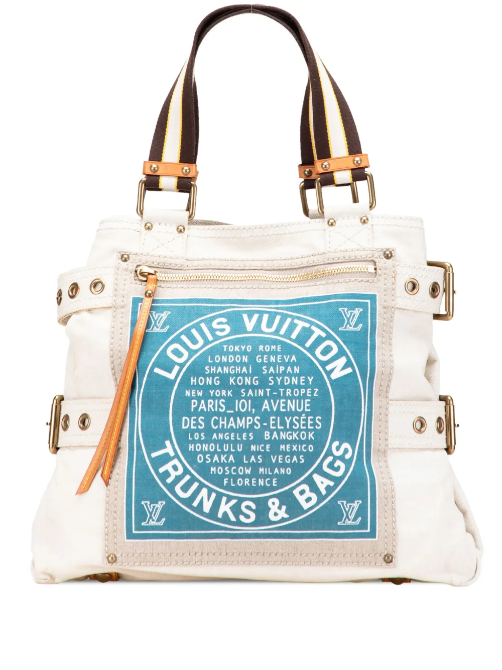 Louis Vuitton Pre-Owned 2005 Cruise Line Globe Shopper MM tote bag - Louis Vuitton Pre-Owned 2005 Cruise Line Globe Shopper MM tote bag -