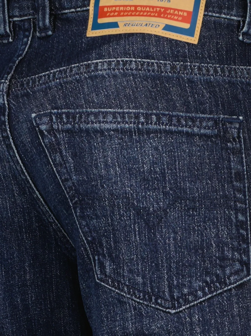 Diesel D-Vyl 1993 jeans met knoopsluiting Blauw