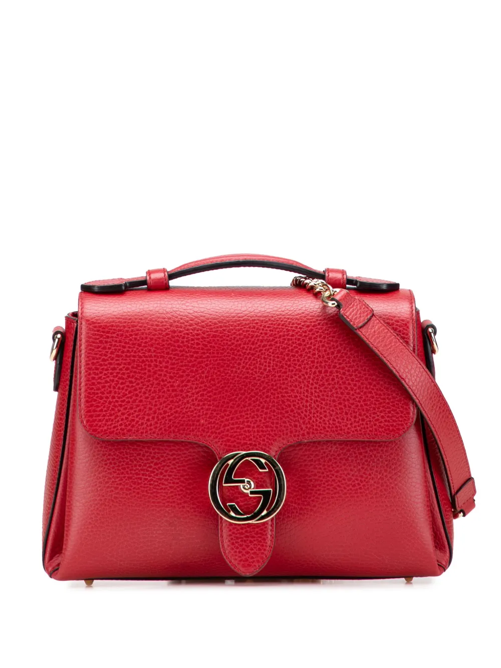 Gucci Pre-Owned 2000-2015 Small Dollar Calf Interlocking G satchel - Gucci Pre-Owned 2000-2015 Small Dollar Calf Interlocking G satchel -