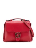 Gucci Pre-Owned 2000-2015 Small Dollar Calf Interlocking G satchel - Red