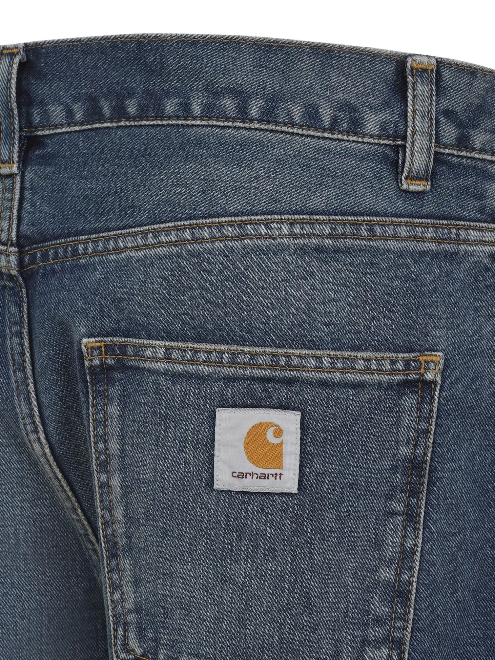 Carhartt WIP organic cotton jeans Blauw