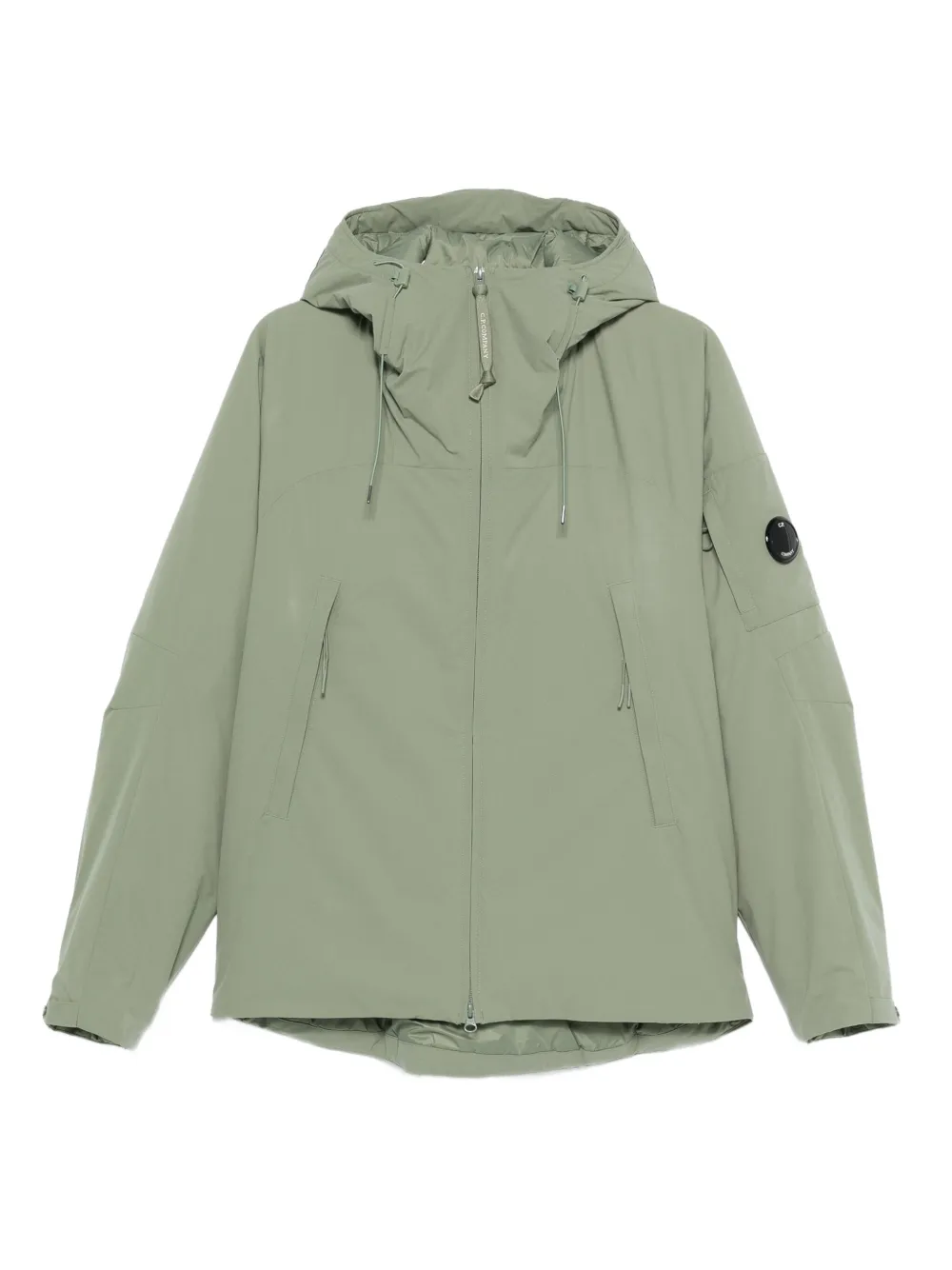 C.P. Company zip-up hooded jacket | Green | Image 1