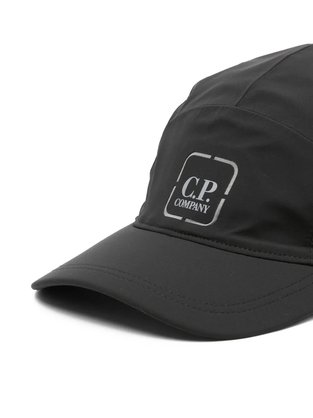 C.p. Company C.p.company Trucker Hat With Logo In Black