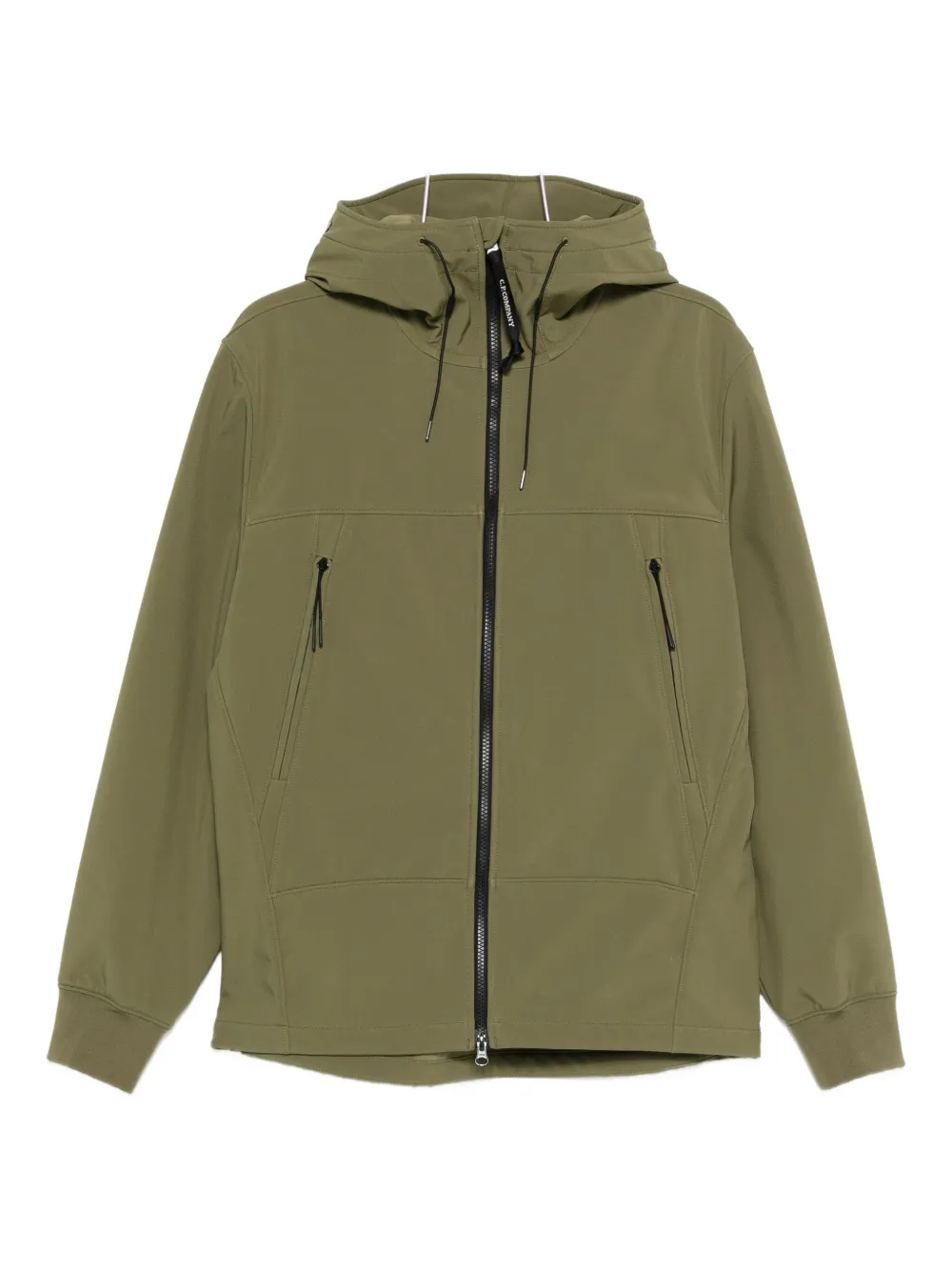 C.P. Company zip-up hooded jacket | Green | Image 1