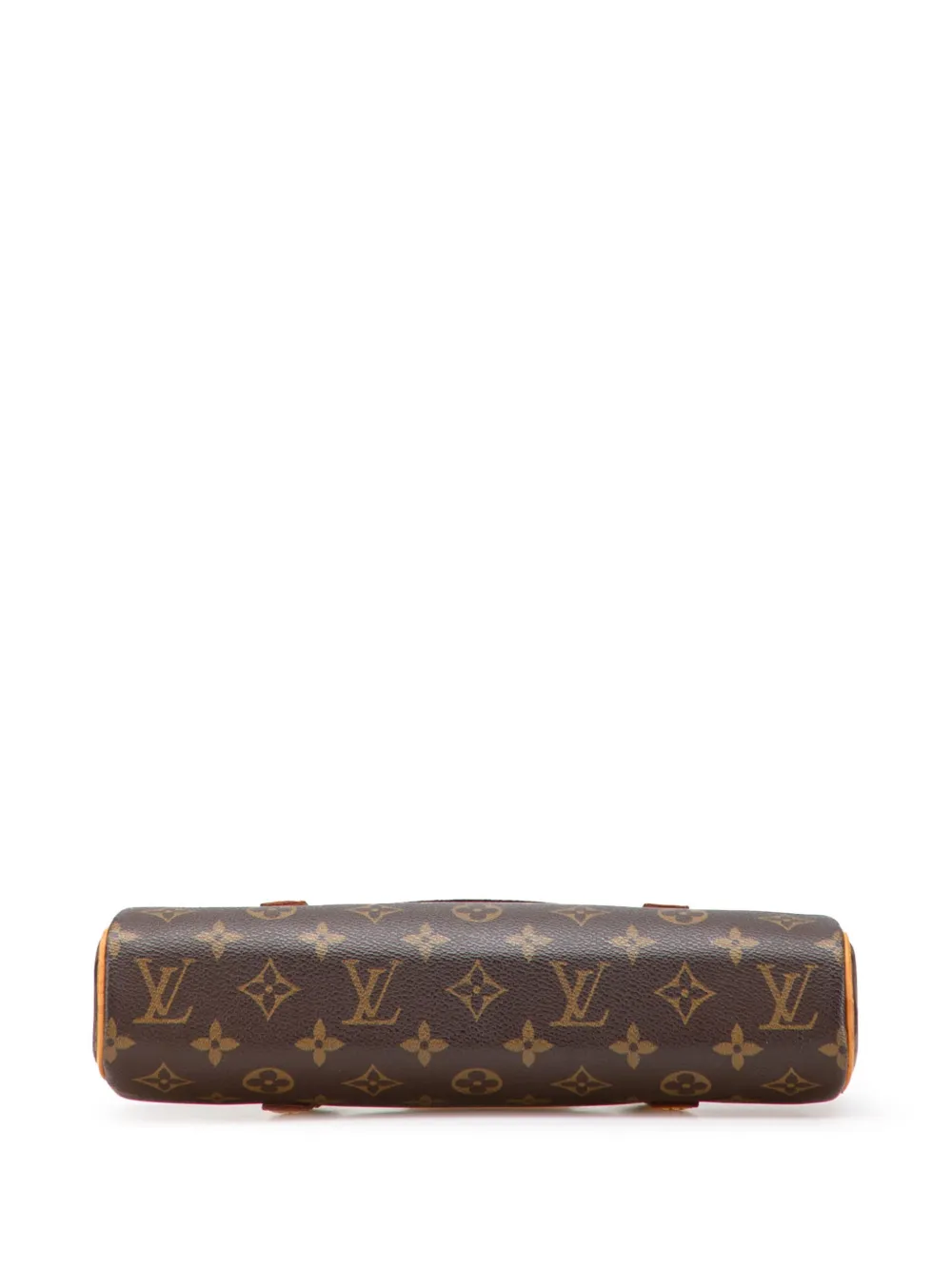 Pre-owned Louis Vuitton 2008 Monogram Sonatine Handbag In Brown