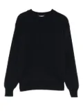 Golden Goose Kids ribbed crew-neck sweater - Blue
