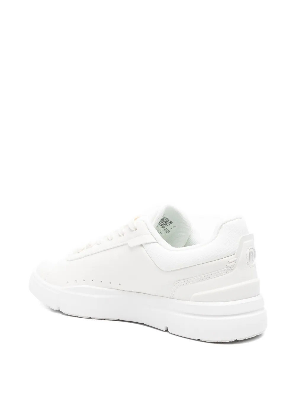 On Running The Roger Advantage Lace-up Sneakers In White