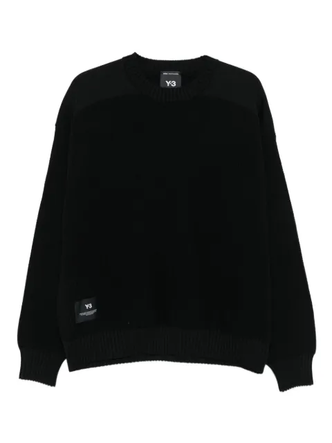 Y-3 Gerippter Pullover