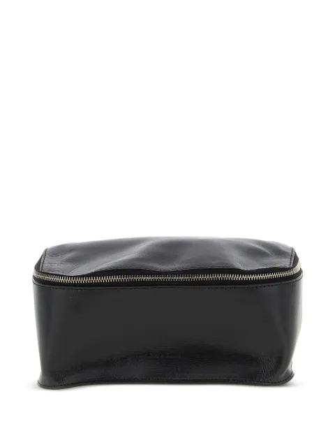 Rick Owens engraved zip wash bag