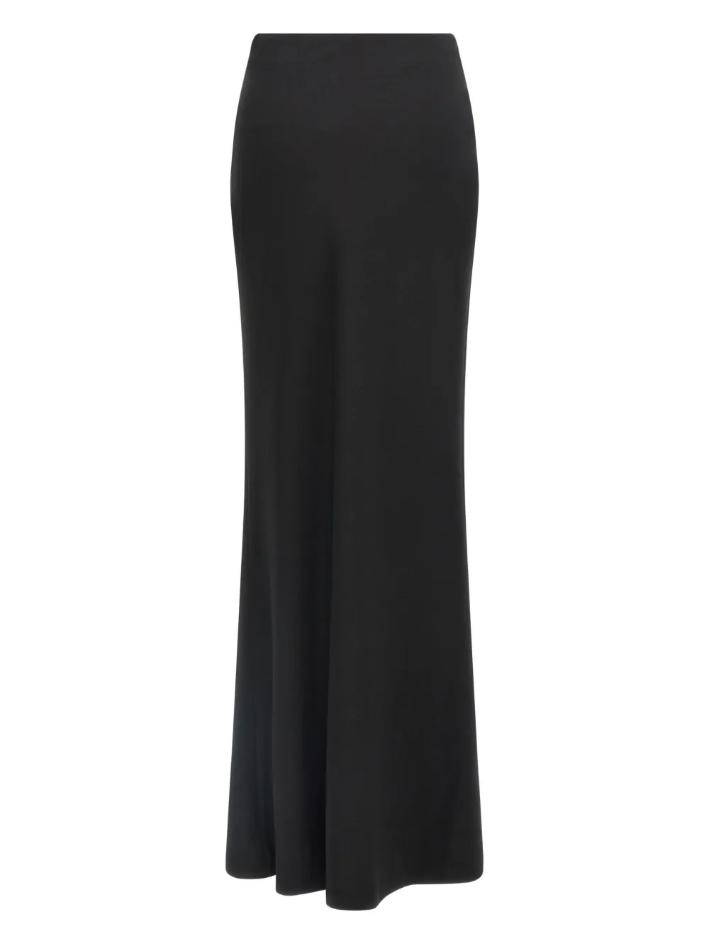 Alessandra Rich crepe maxi skirt Zwart