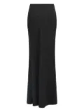 Alessandra Rich crepe maxi skirt - Black