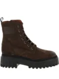 Hogan H700 lace-up chunky-sole boots - Brown