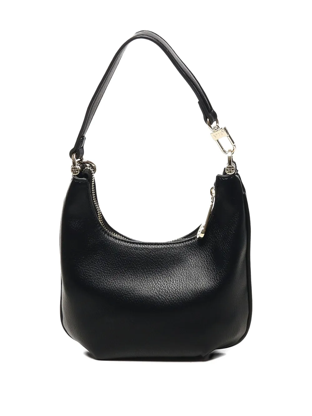 V73 Chain-embellished Crescent Shoulder Bag In Black
