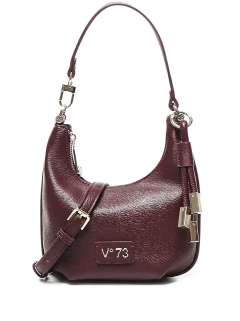 V°73 zip-fastening half-moon shoulder bag