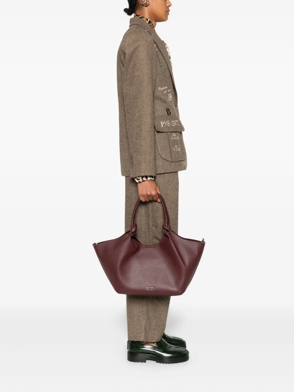 DKNY medium Paula Commuter tote bag - Rood