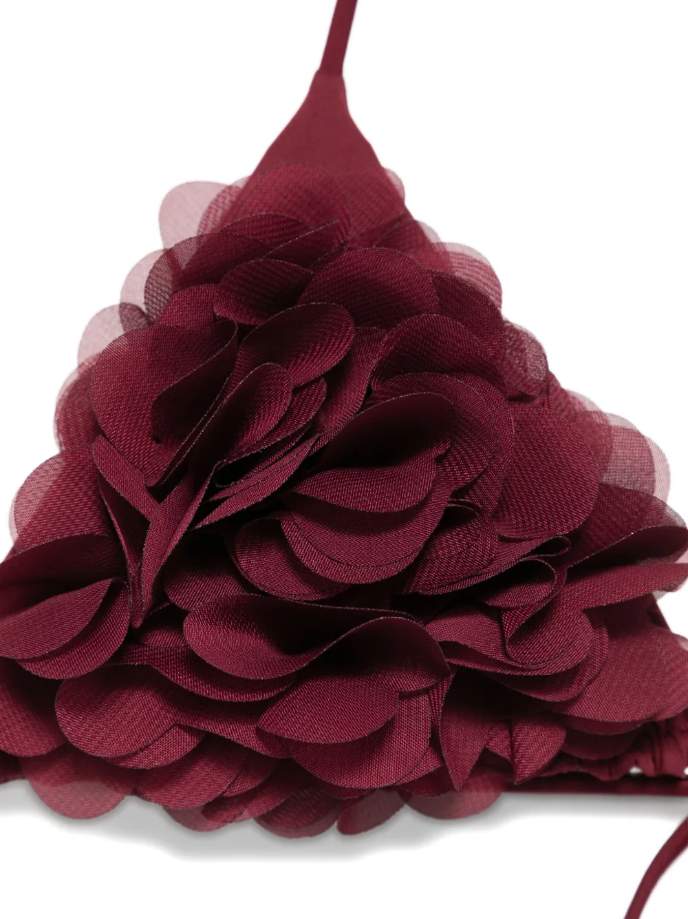  La Reveche Shayna Flower-embellished Bikini - Red 