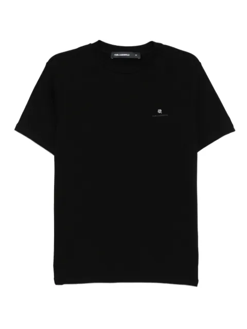 Karl Lagerfeld Ikon-embossed T-shirt