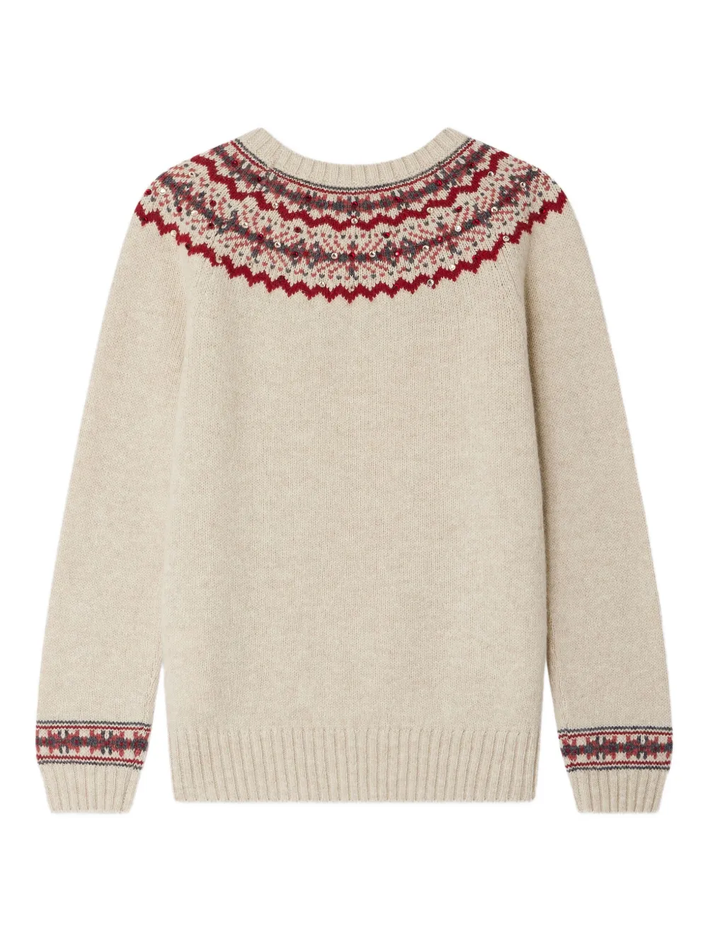 Bonpoint Jamon patterned top | pull | Image 2