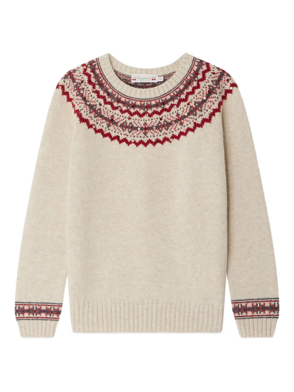 Bonpoint Jamon patterned top | tons neutres | Image 1