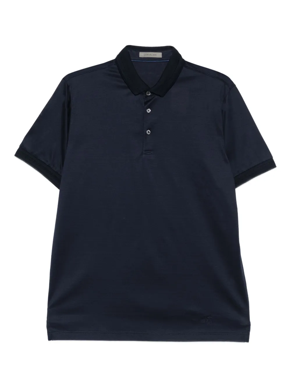 Corneliani short-sleeve polo shirt | Blue | Image 1