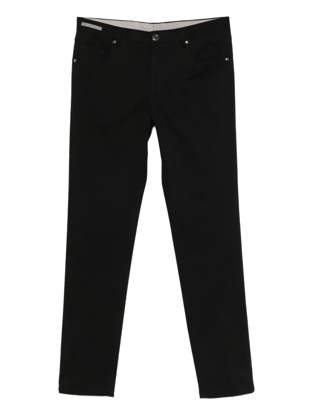 Corneliani five-pocket cotton trousers | Black | Image 1