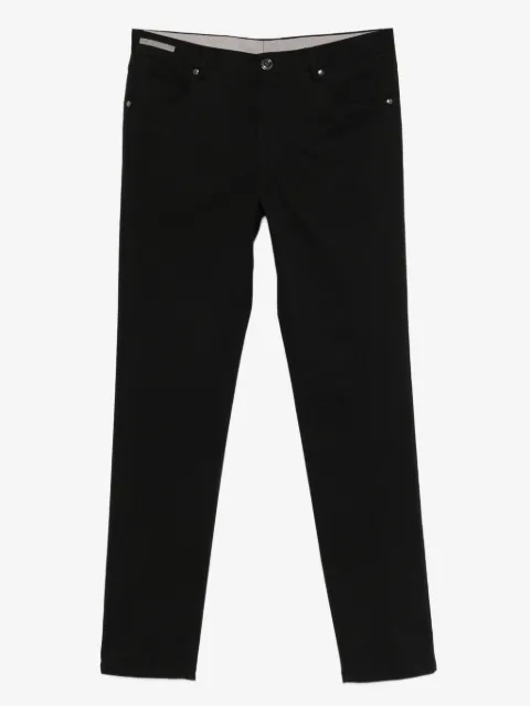 Corneliani pantalones de algodón con cinco bolsillos