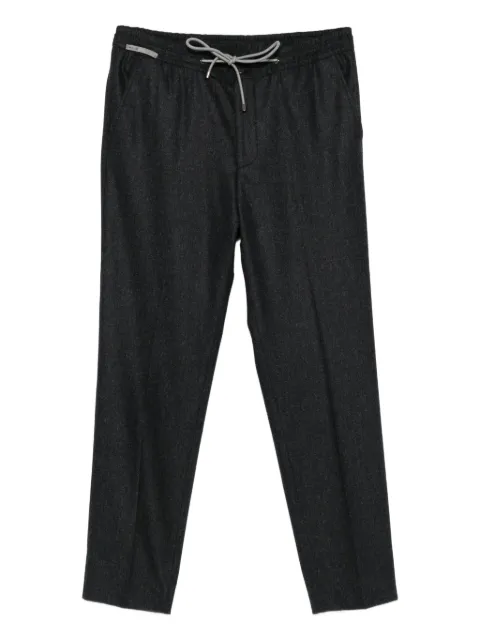 Corneliani drawstring-waistband trousers