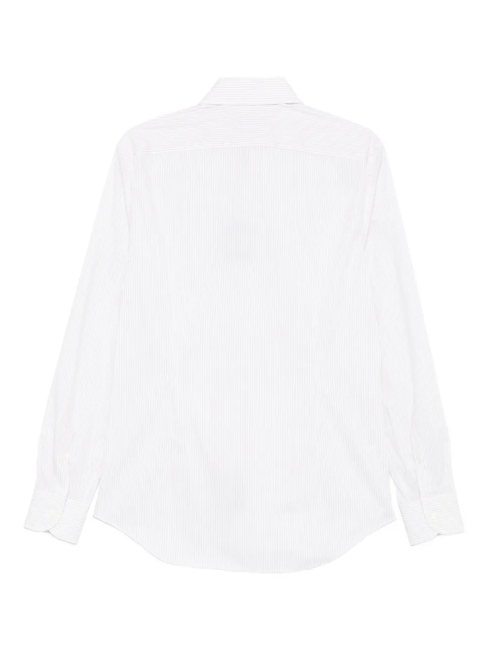 Corneliani Overhemd met krijtstreep - Wit