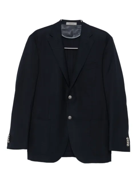 Corneliani two-button patch-pocket blazer